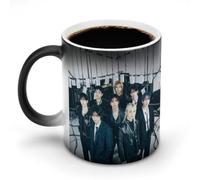 AFLJNYNN Stray-Kids Cute Magic Mug with Heat-Activated Surprise Design