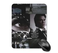 AFLJNYNN Team damon salvatore Digital Daily Versatile Mouse Pad Grip Essential Skidproof Flexible Desktop Precision Texture