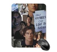 AFLJNYNN Team damon salvatore Gaming Daily Design Innovative Environment Use Texture Versatile Mouse Pad Work Players