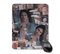 AFLJNYNN Team damon salvatore Office Grip Durable Mouse Pad Support Precision Responsive Resistant Pad Study Secure