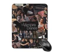 AFLJNYNN Team damon salvatore Slim Mouse Pad Resistant Laptop Play Gaming Soft Coating Portable Base Desktop