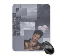 AFLJNYNN Team damon salvatore Versatile Comfortable Minimalist Desktop Design Mat Mouse Pad Work School Smooth