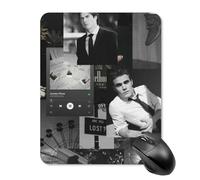 AFLJNYNN Team damon salvatore Workstation Reliable Responsive Non-Slip Precision Protective Mouse Pad Smooth Ultra-Thin Convenient