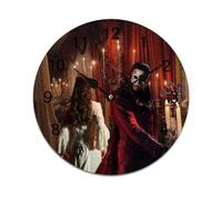 AFLJNYNN The phantom of the opera Eco-conscious PVC wall clock with quiet sweeping seconds and minimalist frameless style, great for versatile home or work environments.