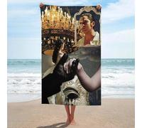 AFLJNYNN The phantom of the opera Fluffy Beach Towel & Bath Towel Set for by the Pool