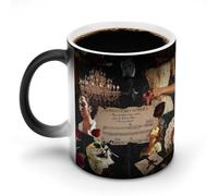 AFLJNYNN The Phantom of The Opera Funny Ceramic Cup with Hidden Image for Hot Drinks