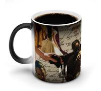 AFLJNYNN The Phantom of The Opera Heat Sensitive Ceramic Mug with Secret Message for Birthdays