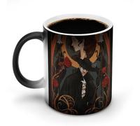 AFLJNYNN The Phantom of The Opera Magic Heat Sensitive Coffee Cup with Custom Text
