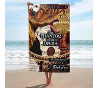AFLJNYNN The phantom of the opera Quick Dry Beach Towel & Bath Towel for Active Days