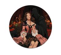 AFLJNYNN The phantom of the opera This silent sweep clock made from durable PVC features a minimalist frameless design, ideal for bedrooms, offices, or creative spaces.