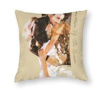 AFLJNYNN The phantom of the opera Throw Pillow Covers Galaxy Canvas Decorative Typography Tropical for Guestroom