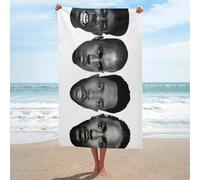 AFLJNYNN Vintage hip hop Bath Towel & Beach Towel Set for Ultimate Relaxation