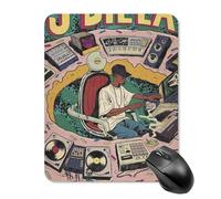 AFLJNYNN Vintage hip hop Convenient Work Coating Base Gaming Mouse Pad Mousepad Performance Surface Play Smooth