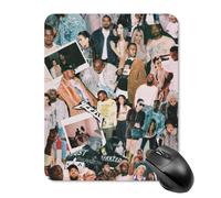 AFLJNYNN Vintage hip hop Decorative PC Workstation Efficient Mouse Pad Comfortable Environment Ergonomic Simple Stable School
