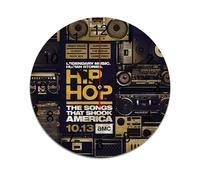 AFLJNYNN Vintage hip hop Lightweight and quiet PVC clock with minimalist design and frameless construction, perfect for bedrooms, living rooms, or study areas.