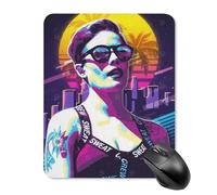 AFLJNYNN Vintage hip hop Mat Notebook Mouse Pad Study Anti-Slip Computer Practical Work Resistant Daily Design