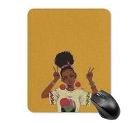 AFLJNYNN Vintage hip hop Mat Reliable Computer Use Compact Control Laptop Mouse Pad Pad Texture Smooth