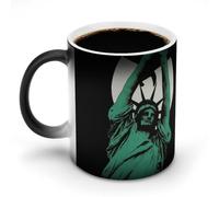AFLJNYNN Vintage Hip hop Mood Magic Mug with Secret Words Appearance