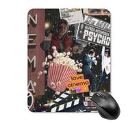 AFLJNYNN Vintage hip hop PC Coating Resistant School Stable Secure Workstation Design Simple Mouse Pad Professional