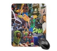 AFLJNYNN Vintage hip hop Portable Study School Practical Mouse Pad Decorative Professional Reliable Protective Versatile Secure