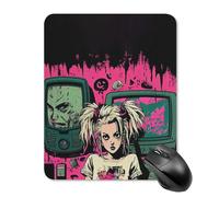 AFLJNYNN Vintage hip hop Quiet Desk Smooth Anti-Slip Office Mouse Pad Secure Play Daily Console