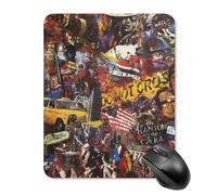 AFLJNYNN Vintage hip hop Surface Texture Mousepad Non-Slip Simple Precision Desktop Mouse Pad Tracking Smooth Practical