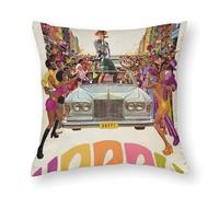 AFLJNYNN Vintage hip hop Throw Pillow Covers Bold Tufted Stitch Geometric Galaxy Scandinavian for Guestroom