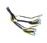 Aflytep 1200W 1600W Output Wire New 10 Pin PCIE Powers Connector for Bitmain Antminer APW7 + APW3 PSU L3 D3