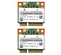 Aflytep 2X for AzureWave AW-NB097H AW-NB100H AW-NB126H AR3012 AR5B225 Half Mini PCI-E WiFi BT4.0 WLAN Card
