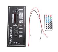 Aflytep Car Amplifier Board Car Bluetooth Audio Amplifiers with Treble and Bass Control 3.7V Lithium Battery Charging Parts