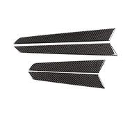 Aflytep Car Carbon Fiber Interior Door Panel Cover Trim for C Class W204 08-13