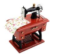 Aflytep Music Box Sewing Machine Style Music Box Hand Crank Vintage Music Boxes Festival Gift New Year Gift Birthday Gifts