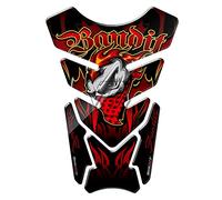 Aflytep Tank Traction Pad Decals Motorcycle Tank Pad Protector Sticker Bandit Tankpad Case For Suzuki Bandit 600 650 1200 1250 650S 600S ABS (Color : Red)