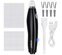 Electric Eraser for Artists, AFMAT Rechargeable Electric Eraser Kit,140 Refills for Drafting, Electric Pencil Eraser - Battery Operated for Drawing Pencils, Crafts, Arts