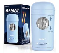 AFMAT Fully Automatic Electric Pencil Sharpener for φ7-8 mm Colored Pencils, Rechargeable Hands-Free Pencil Sharpener with Container, Auto in & Out, Portable&Safe for School, Home, Office,Blue,PSX7