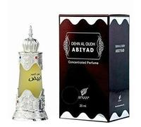 Dehn Al Oudh Abiyad by Afnan Herbal Musk Agarwood Oud Original Perfume Oil 20ml