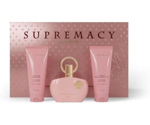 AFNAN Gift Set Supremacy Pink Eau De Parfum, + Shower Gel + Body Lotion, Perfume Gift Set For Women 300Ml