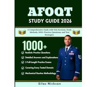 AFOQT STUDY GUIDE 2026: A Comprehensive Guide with Test Sections, Study Methods, 1000+ Practice Questions, and Test Strategies