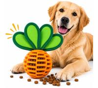 Aforetuto Dog Treat Dispensing Puzzle Toy with Squeaker - Interactive Chew Ball for Small & Medium Dogs, Mental Stimulation & Anxiety Relief (1)