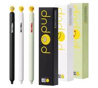 Afoxon Cute Gel Pens for Women Girl Valentine's Day Gift, Pack of 2 Pieces Cute Stationery Heart Pen Set with Extra 4 Black Refills Quick Drying School Office Supplies (emoji1)