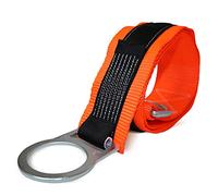 AFP 3’ Cross Arm Strap Premium Heavy-Duty Pass-Through Double Steel Ring, Safety Fall Protection Anchorage Connector (OSHA/ANSI) PPE