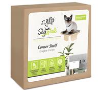 AFP Corner Mounting Platform For Cats, 26X26Cm, Up To 23Kg, With Play Chain