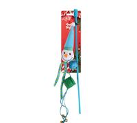 AFP Happy Holidays Kattenspeelstok Deluxe Sneeuwman