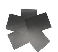 AFQBOEQXY Magnetic Adhesive Tape, 1-10 pcs A4 Rubber Magnet Sheet Black 0.5mm For DIY Art Projects(Black 10pcs)