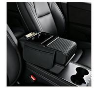 AFQNDHCKP Car Armrest for Benz C Class W206 2021-2023 2024 2025 Cushion Center Console Cover Heightening Pad Armrest Storage Organiser Box Pillow with Cup Holder,Black-18 cm* 35 cm*8 cm