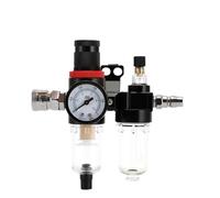 AFR2000 1/4 Pneumatic Filters Pneumat Filter for Air Compressor Moisture Separator Pressure Regulator Oil Water AFC2000 AR2000(AFR-2000 w PC,Fliter w 10mm)
