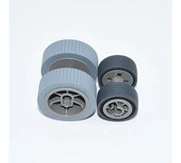 AFRCNEJJ 1SETS PA03540-0001 PA03540-0002 Pick Brake Roller for Fujitsu fi-6130 fi-6140 fi-6230 fi-6240 Fi-6125 Fi-6225 IX500