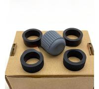 AFRCNEJJ High-speed Scanner Pickup Feed Roller Fits For Panasonic KV-S5046H KV-SS039 KV-S2087 KV-SS060 KV-5076H KV-S5055C KV-SS063(5pcs picku Rubber)
