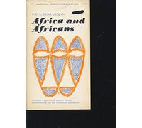 Africa and Africans