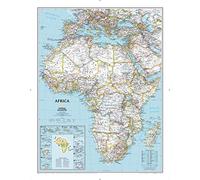 Africa Classic Map [Laminated] - Reference Map: Wall Maps Continents (National Geographic Reference Map)